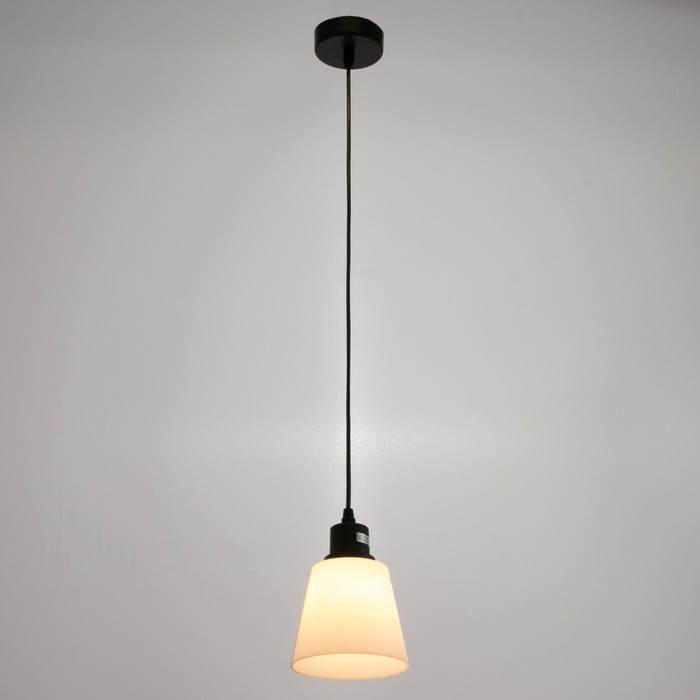 

Светильник ЭкономСвет "Симпл" 1x40Вт E27 черный 15х15х18-78 см.