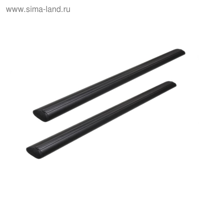 Алюминиевая дуга крыловидная, черная, текстура шагрень, L= 1100 мм, набор 2 шт
