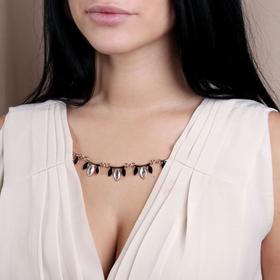 

Украшение-горловина, 13 × 3 см, цвет золотой
