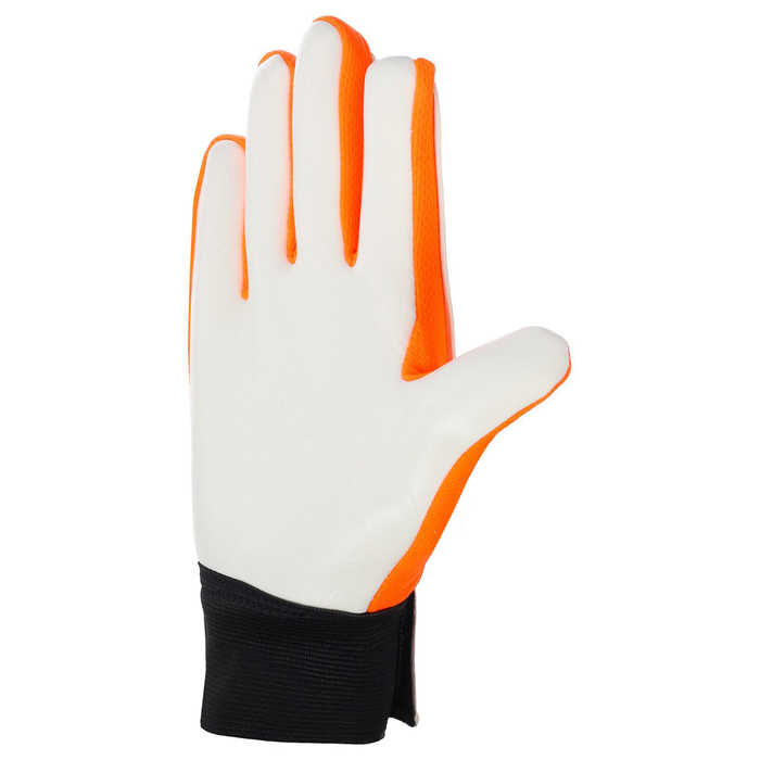Перчатки вратарские, размер 5, цвет оранжевый