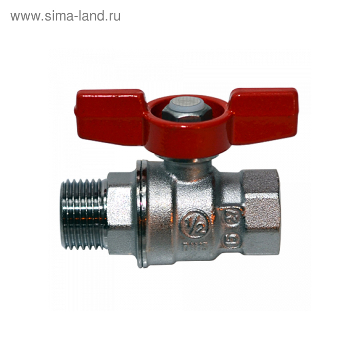 

Кран шаровой Giacomini R854, 1/2" внутренняя/наружная, бабочка