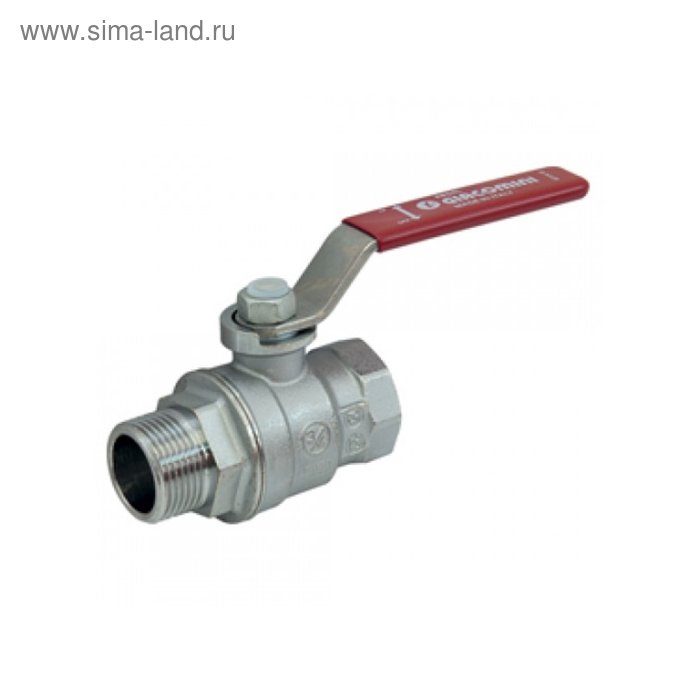 

Кран шаровой Giacomini R854L, 1/2" внутренняя/наружная, рычаг