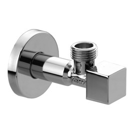 

Кран шаровой ARCO CUBO A-80, 1/2"x1/2", наружная/наружная резьба, угловой, хром