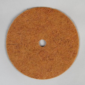 Круг приствольный, d = 0,3 м, из кокосового полотна, набор 5 шт., «Мульчаграм» Ош