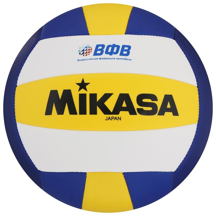 Мяч волейбольный Mikasa VSO2000, размер 5, PVC, бутиловая камера, машинная сшивка