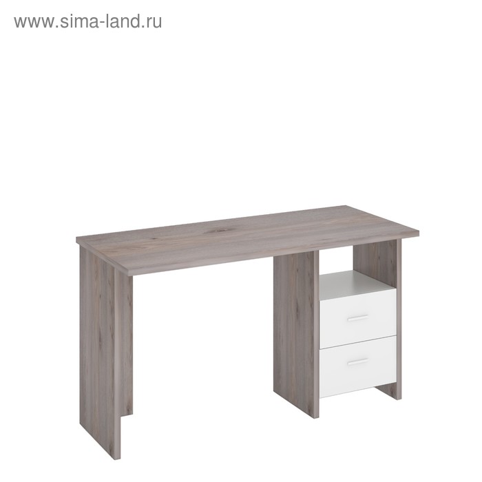 Стол, 1300 × 600 × 770 мм, цвет нельсон/белый стол 1300 × 600 × 770 мм цвет нельсон