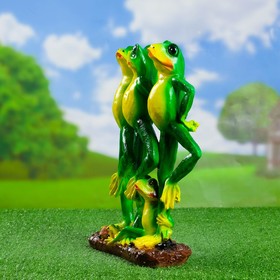 

Садовая фигура "Четыре лягушки" 40х33см