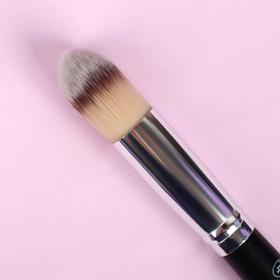 

Кисть для макияжа «Home Professional», 16 см, цвет чёрный