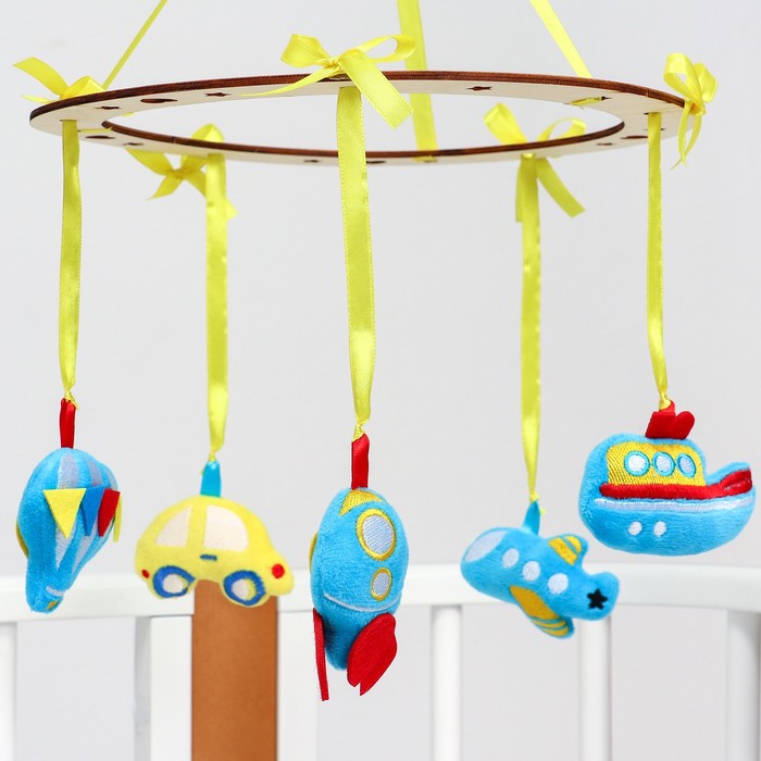 фото Подвеска с игрушками на мобиль «мои друзья», виды микс крошка я