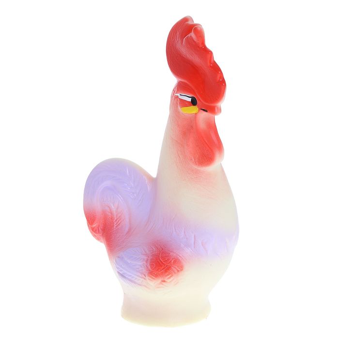 Резиновая игрушка "Петушок", цвета МИКС