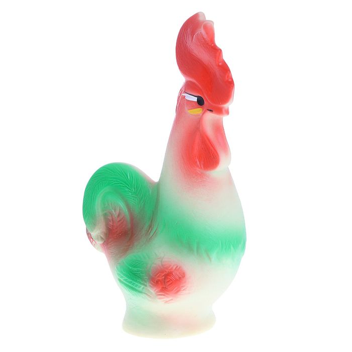 Резиновая игрушка "Петушок", цвета МИКС