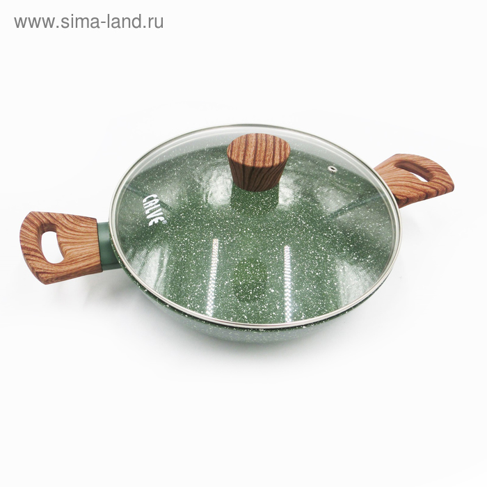 

Сотейник 3,5 л, с крышкой 28 см, антипригарное покрытие