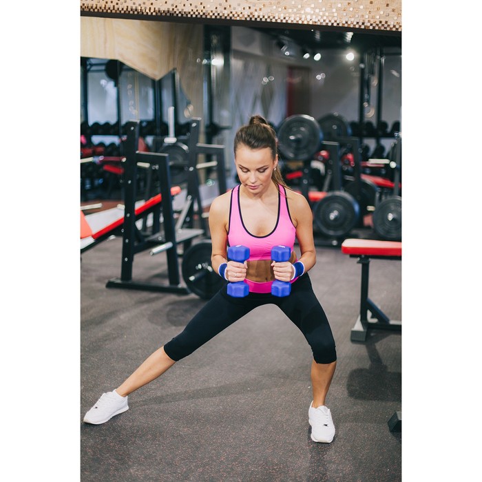 Гантель виниловая, 5 кг