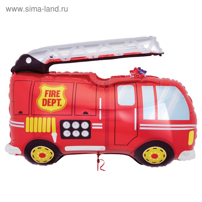Шар фольгированный 34 «Пожарная машина»