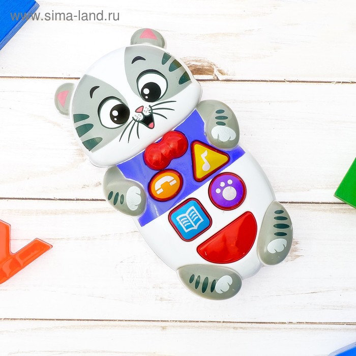 

Музыкальная развивающая игрушка «Котёнок», в пакете