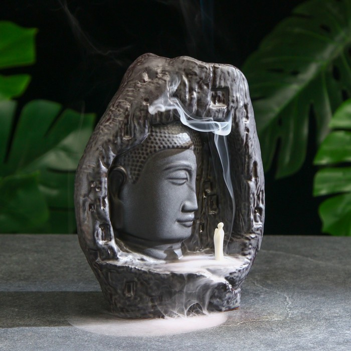Благовоние на подставке "Будда", аромат сандалового дерева, 9 × 16 × 23 см