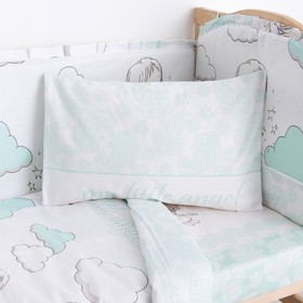 

Комплект в кроватку (6 предметов) "Маленький ангел", бязь, хл100%