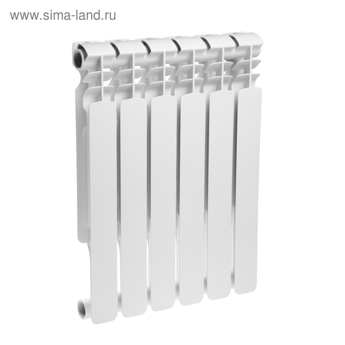 Радиатор биметаллический Oasis 500 х 70 мм 6 секций 3542₽