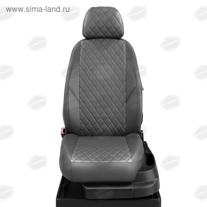 

Авточехлы для Ford Galaxy 2 с 2006-2015 г., 5 мест, компактвэн, перфорация, экокожа, цвет тёмно-серый