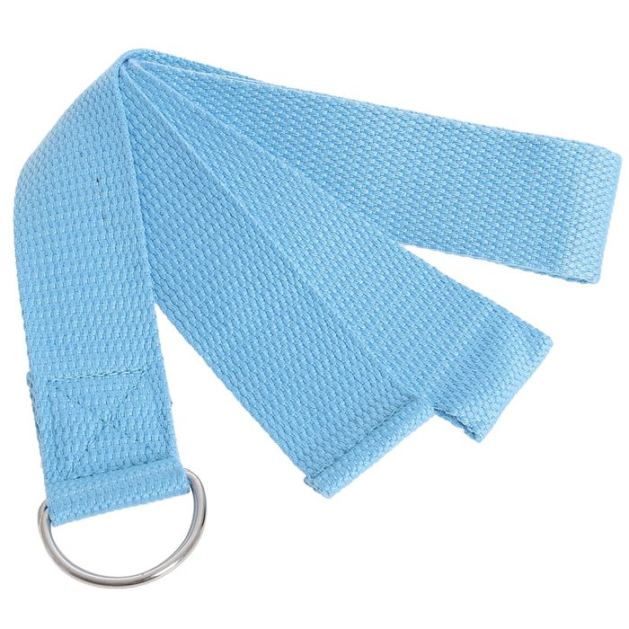 Ремень для йоги 180х4 см, цвета МИКС