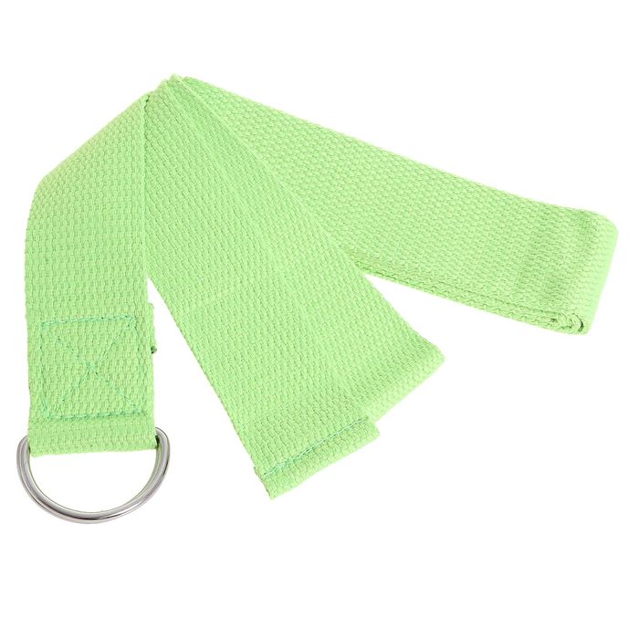 Ремень для йоги 180х4 см, цвета МИКС