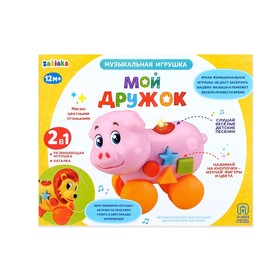 

Игрушка музыкальная «Овечка», световые и звуковые эффекты, работает от батареек