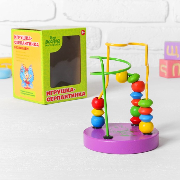 Серпантинка - лабиринт "Пчелка", 2 завитка