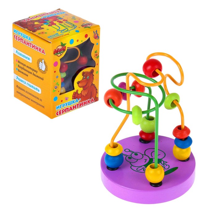 Серпантинка - лабиринт "Пчелка", 2 завитка