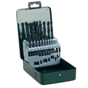 

Набор сверл по металлу BOSCH 2607019435, HSS-R, 19 шт, d=1-10 мм, цилиндрический хвостовик