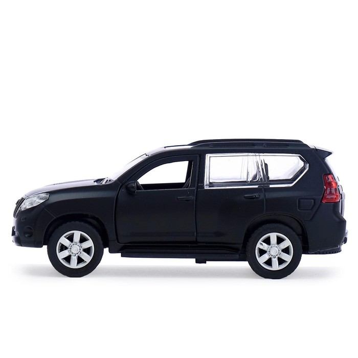 

Машина металлическая Toyota prado 12см, цвет чёрный, открывающиеся двери, инерционная