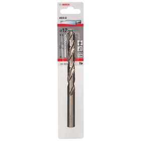 

Сверло по металлу BOSCH 2608585940, HSS-G, 12х151 мм, цилиндрический хвостовик