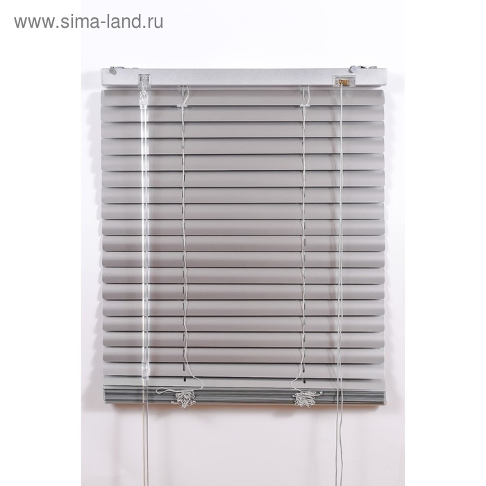 

Алюминиевые жалюзи, размер 100×160 см, цвет серебро