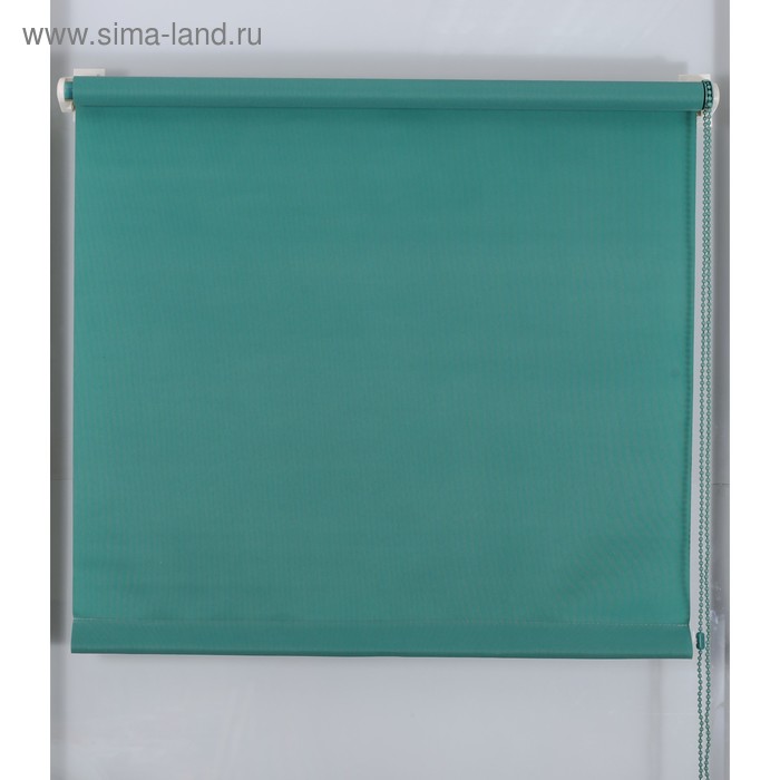 Рулонная штора «Простая MJ» 180х160 см, цвет зеленый рулонная штора простая mj 180х160 см цвет стальной