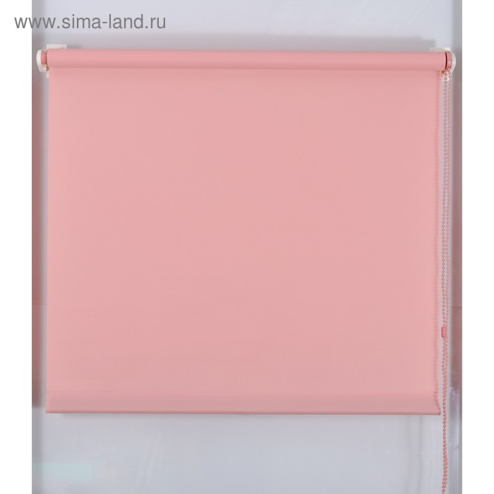 фото Рулонная штора «простая mj», размер 220х160 см, цвет темно-розовый магеллан