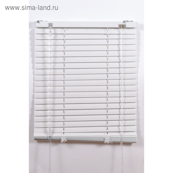 

Алюминиевые жалюзи Магеллан, 60×160 см, цвет белый