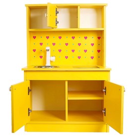 Игровая мебель «Кухонный гарнитур: Клубничка», цвет жёлтый от Сима-ленд