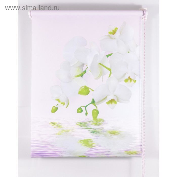 фото Рулонная штора «орхидея», размер 55х160 см, цвет розовый магеллан