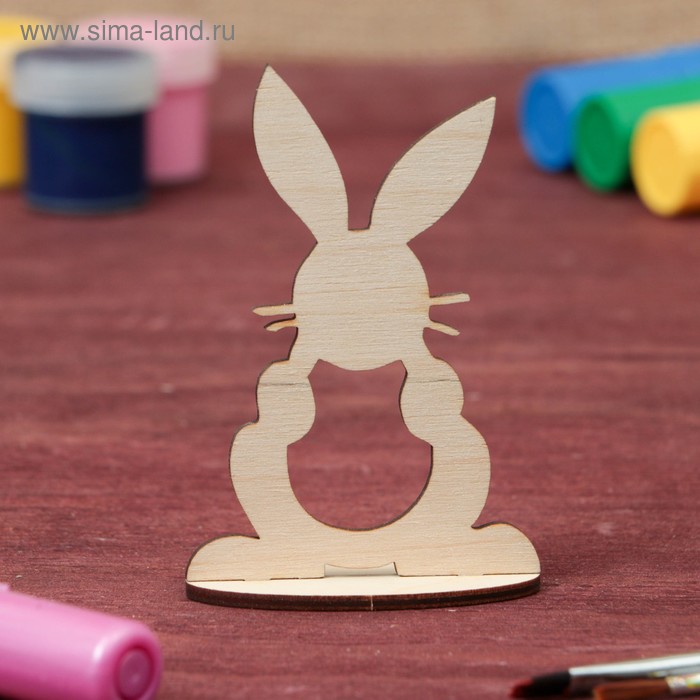 Заготовка для творчества «Кролик-пасхальный», на подставке заготовка для творчества кролик пасхальный на подставке