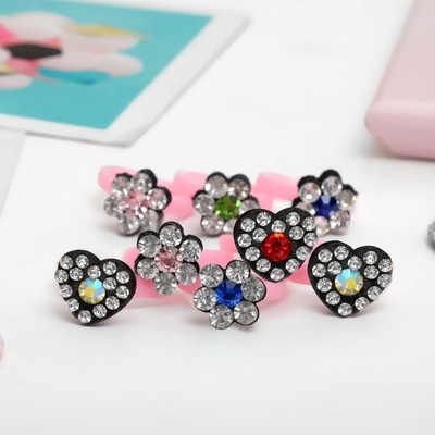 Кольцо детское "Выбражулька" как у мамы, форма МИКС, цвет МИКС, безразмерное