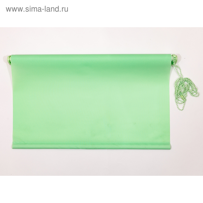 Рулонная штора «Комфортиссимо», размер 70х160 см, цвет зелёное яблоко