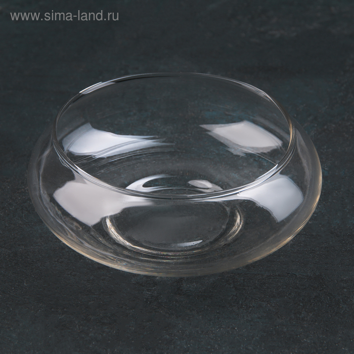 Конфетница стеклянная «НЛО», 650 мл, 15,5×7 см