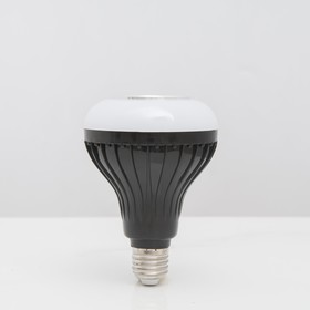 

Световой прибор с музыкой, 220V, цоколь Е27, пульт, беспроводной, ЧЕРНЫЙ