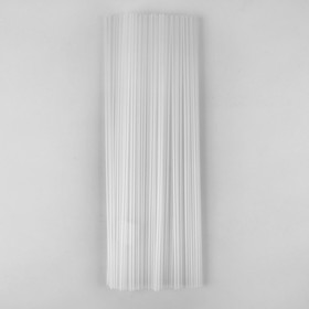 Трубочка для шаров, флагштоков и сахарной ваты, 50 см, d=10 мм, цвет прозрачный от Сима-ленд
