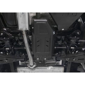 

Защита редуктора АвтоБРОНЯ для Hyundai Tucson III рестайлинг 4WD (V - 2.0; 2.0D; 2.4) 2018-н.в., сталь 1.5 мм, с крепежом, 111.02359.1