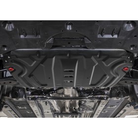 

Защита картера и КПП АвтоБРОНЯ (увеличенная) для Toyota Camry XV70 (V - 2.0; 2.5; 3.5) 2018-н.в., сталь 1.5 мм, с крепежом, 111.09518.2