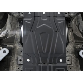 

Защита КПП АвтоБРОНЯ для Mitsubishi L200 V (V - 2.4D) 2015-2019 2018-н.в., сталь 1.8 мм, с крепежом, 111.04047.2