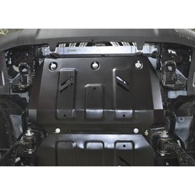 

Защита радиатора АвтоБРОНЯ для Foton Tunland 4WD (V - 2.8D) 2017-н.в., сталь 1.8 мм, с крепежом, 111.04401.1