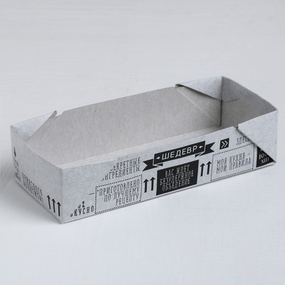 Контейнер для хот-догов «Шедевр»,16 × 7 × 4 см