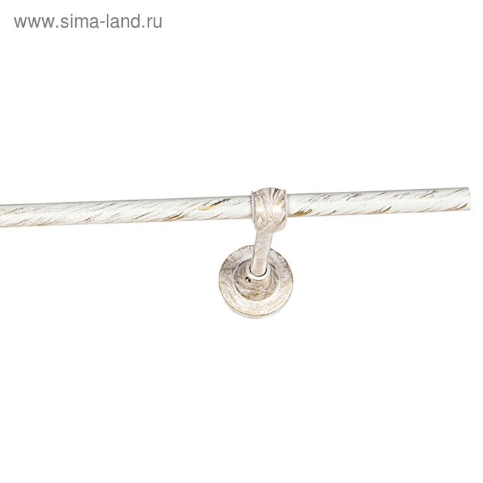 

Карниз одинарный, ширина 240 см, цвет слоновая кость