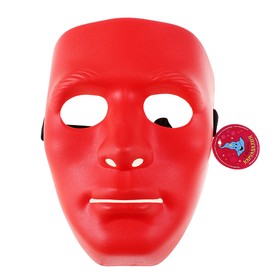 

Маска «Лицо», цвет красный